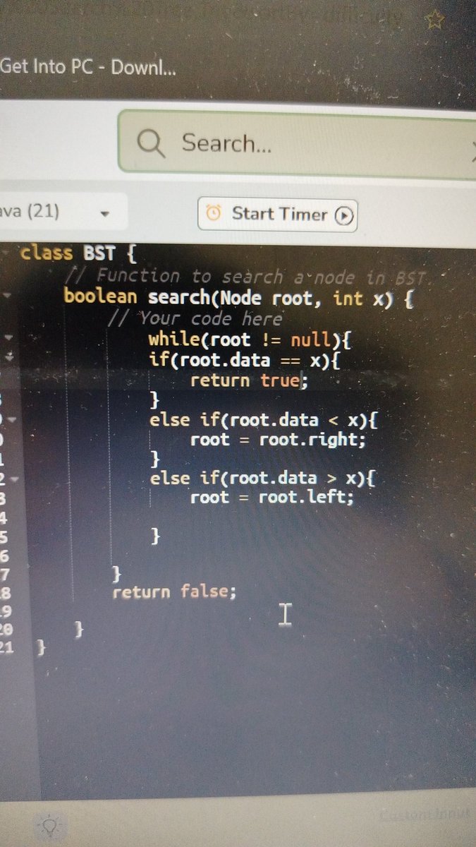 shery_shukla's tweet image. It's Day 26 of #30DayOfCodingChallenge with Java
I've been learning tree data structure and today I focused on its implementation along with the main topic "Binary Search Tree" which is a very interesting topic
Also solved some problems on gfg
#DSA #Tree #BST #BinarySearchTree