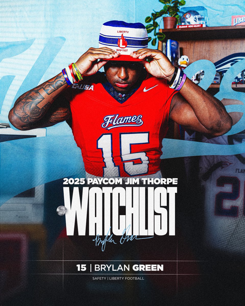 more coverage than your cell plan 🚫

<a href="/brylan_green/">Brylan Green</a> has been named to the Paycom <a href="/jimthorpeaward/">Paycom Jim Thorpe Award</a> Watch List.

Read More: libertyflames.co/3GRKlS2