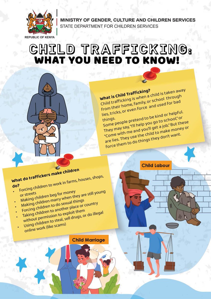 On #WorldDayAgainstTrafficking we reaffirm our commitment to protect children by:
✔ Strengthening laws &amp; policies
✔ Enhancing prevention &amp; detection
✔ Supporting survivors
✔ Promoting public awareness

Child trafficking is a grave violation of human rights.