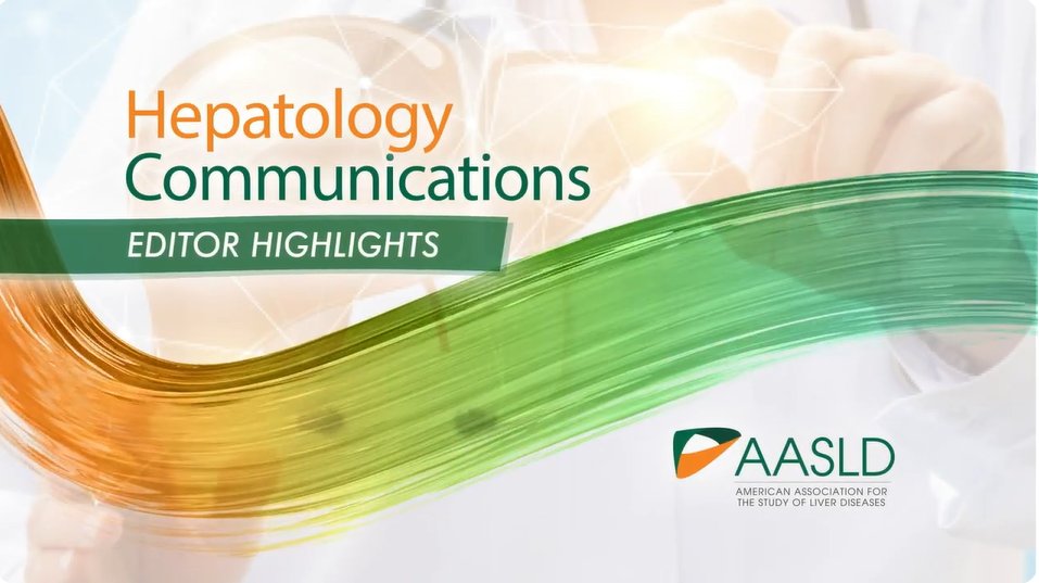 AASLD (@aasldtweets) on Twitter photo 📗 ICYMI: Editor-in-Chief of Clinical Research <a href="/ebtapper/">Elliot Tapper</a> shares the latest highlights from <a href="/HepCommJournal/">Hepatology Communications</a> including articles on #SLD, #MASLD and #ALD, diet, #resmetirom eligibility, and more! View the latest issue online: bit.ly/4oeZ8qE
Video: bit.ly/4odW8KZ 📗 ICYMI: Editor-in-Chief of Clinical Research <a href="/ebtapper/">Elliot Tapper</a> shares the latest highlights from <a href="/HepCommJournal/">Hepatology Communications</a> including articles on #SLD, #MASLD and #ALD, diet, #resmetirom eligibility, and more! View the latest issue online: bit.ly/4oeZ8qE
Video: bit.ly/4odW8KZ