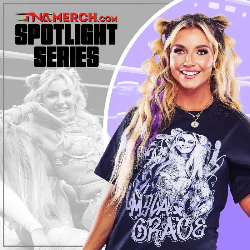 TNA Wrestling (@thisistna) on Twitter photo This week, <a href="/MylaGrace_x/">Myla Grace ☾⋆ マイラー・グレース</a> steps into the Superstar Spotlight with her TNA Debut tee, for those who are poised to rise to the top!
Order it NOW: tnamerch.com/collections/my… This week, <a href="/MylaGrace_x/">Myla Grace ☾⋆ マイラー・グレース</a> steps into the Superstar Spotlight with her TNA Debut tee, for those who are poised to rise to the top!
Order it NOW: tnamerch.com/collections/my…