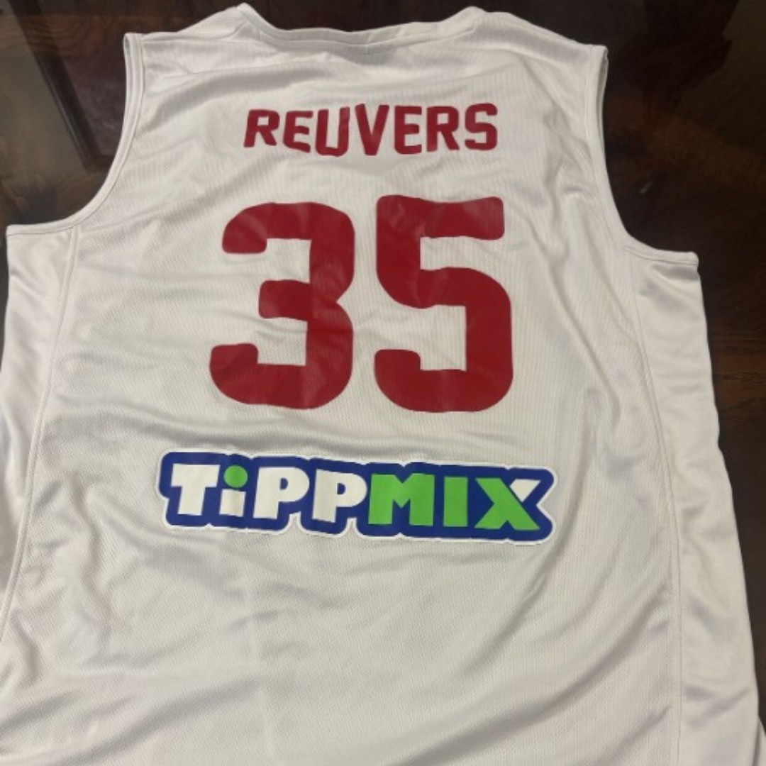 If you have to get ready, you’re behind! 

Thank you Nate Reuvers, for the signed jersey that just arrived! Nate finished competing in the Spanish League Basketball Finals last month, came home for a spell, and is now back in Europe to play for the Hungarian national team. 

The