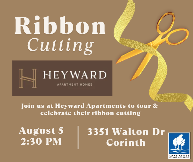 LakeCchamber's tweet photo. Come out to tour @theheywardapartments and celebrate their ribbon cutting- Tuesday, Aug 5 at 2:30
#networking
#lakecitieschamber
#newmember
#ribboncutting https://t.co/aH395r81F6