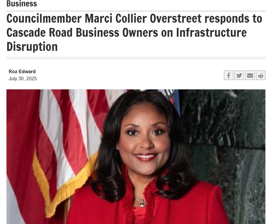 📰“These are not minor inconveniences—they are critical issues with real economic consequences for your livelihoods and our community’s cultural and commercial fabric,” Councilmember Overstreet wrote in her letter to the merchants earlier today. “Your businesses are not only a