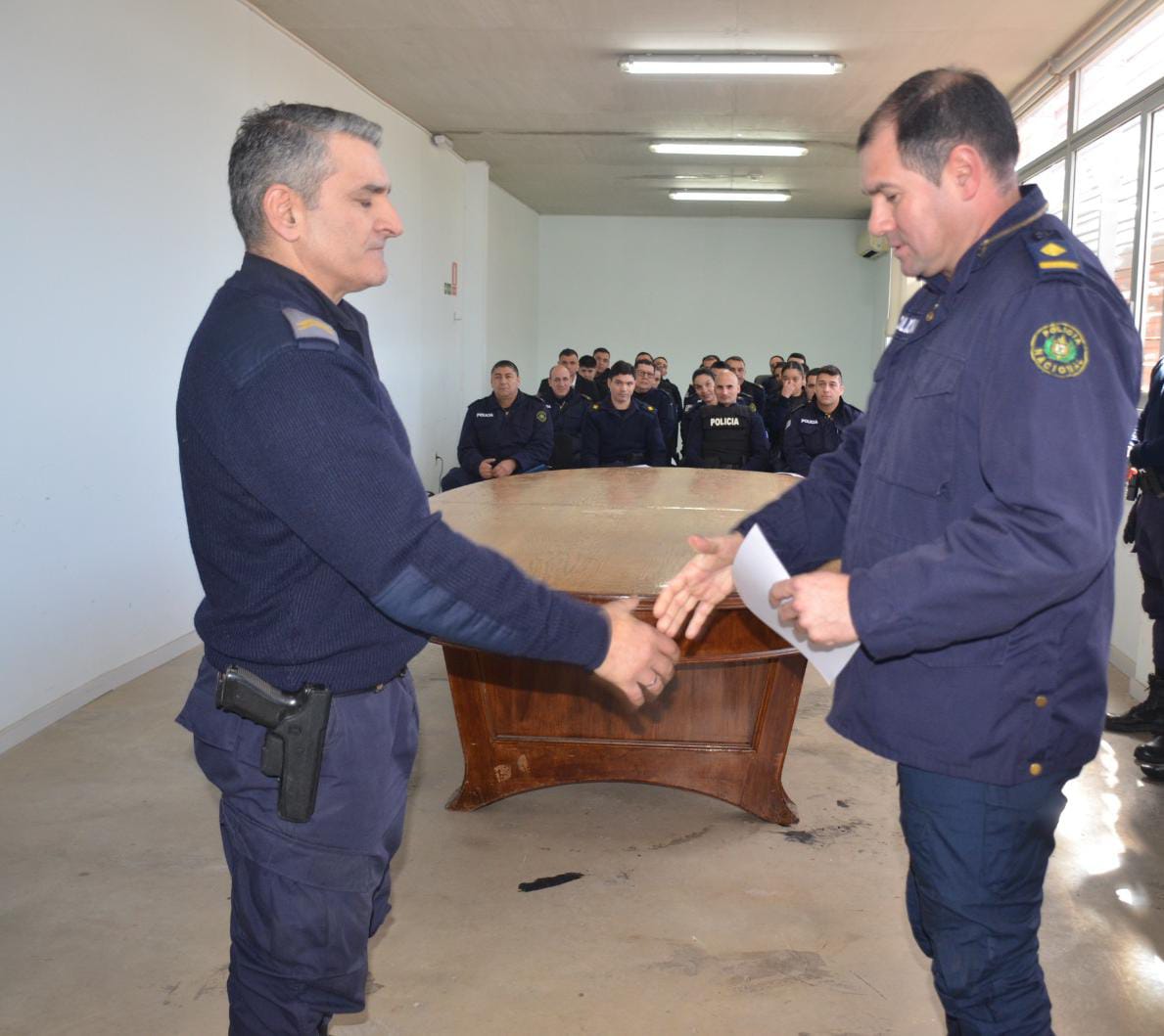 El 29 de julio de 2025 se constituyó el Comando de la Jefatura de Policía de Montevideo, conjuntamente con los Jefes de Zona y de Investigaciones, a fin de reconocer y destacar el labor realizado por funcionarios de esas Unidades.