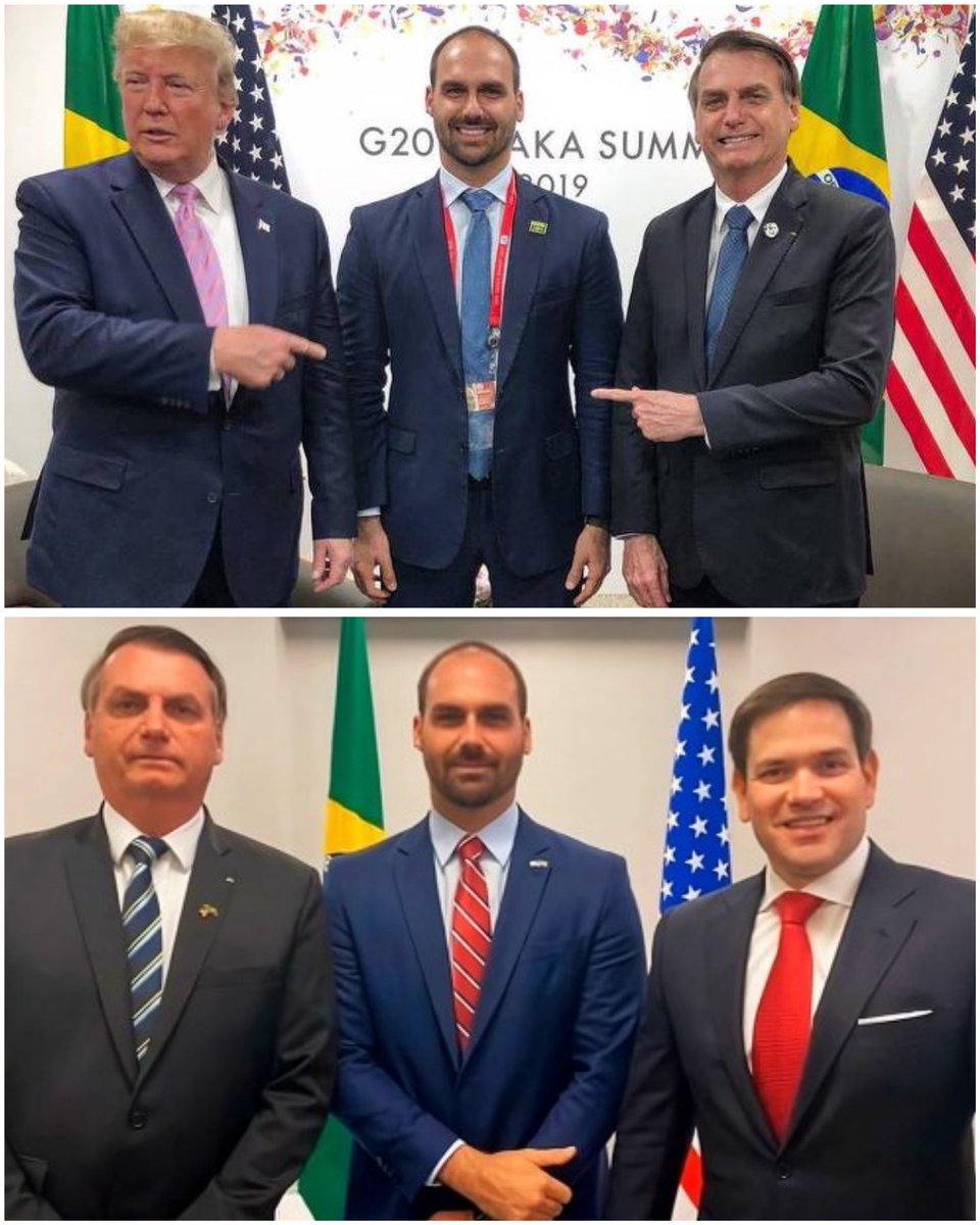 BolsonaroSP's tweet photo. 🇧🇷We Brazilians will never forget this action of yours, Secretary Marco Rubio and President @realDonaldTrump.

This is a crucial step in restoring freedom and democracy in Brazil, and it will certainly help curb the impulse of pseudo-judges to abuse the power of their pens. 

May God bless you, your teams, and this July 30th, 2025! 🙏
