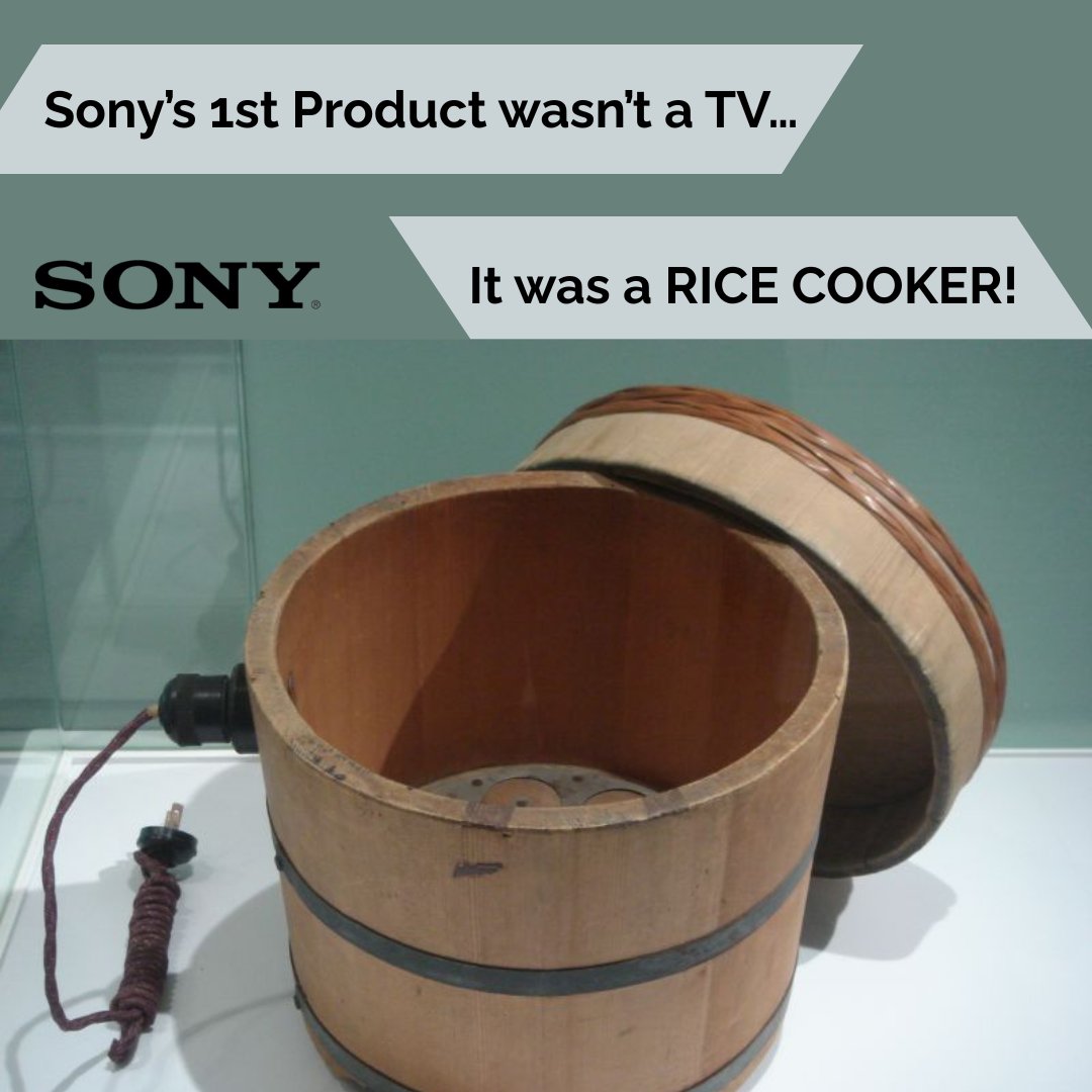 AlucidSolutions's tweet image. The problem? It didn’t work very well.  Rice was often burnt or undercooked.

Learn about this lackluster 1st product and its place in tech history!  alucidsolutions.com/post/sony-s-fi…

#alucidsolutions #techhistory #sony #itinnovation #techhumor #techindustry #itservices