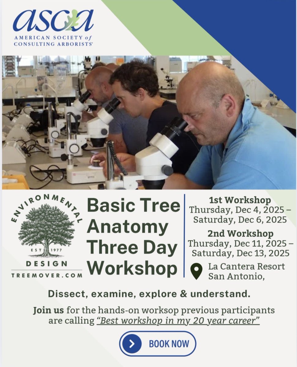 Consulting Arborists (@consularborists) on Twitter photo Keynote Speaker Mark Hartley will present "Problems with Tree Risk Assessment - An Australian Perspective" and "Environmental Design - Basic Tree Anatomy Workshop (Separate Registration Required)" at the 2025 Annual Conference. Register today: ow.ly/p4gL50Wxk4q <a href="/Treemover/">Treemover.com</a> Keynote Speaker Mark Hartley will present "Problems with Tree Risk Assessment - An Australian Perspective" and "Environmental Design - Basic Tree Anatomy Workshop (Separate Registration Required)" at the 2025 Annual Conference. Register today: ow.ly/p4gL50Wxk4q <a href="/Treemover/">Treemover.com</a>