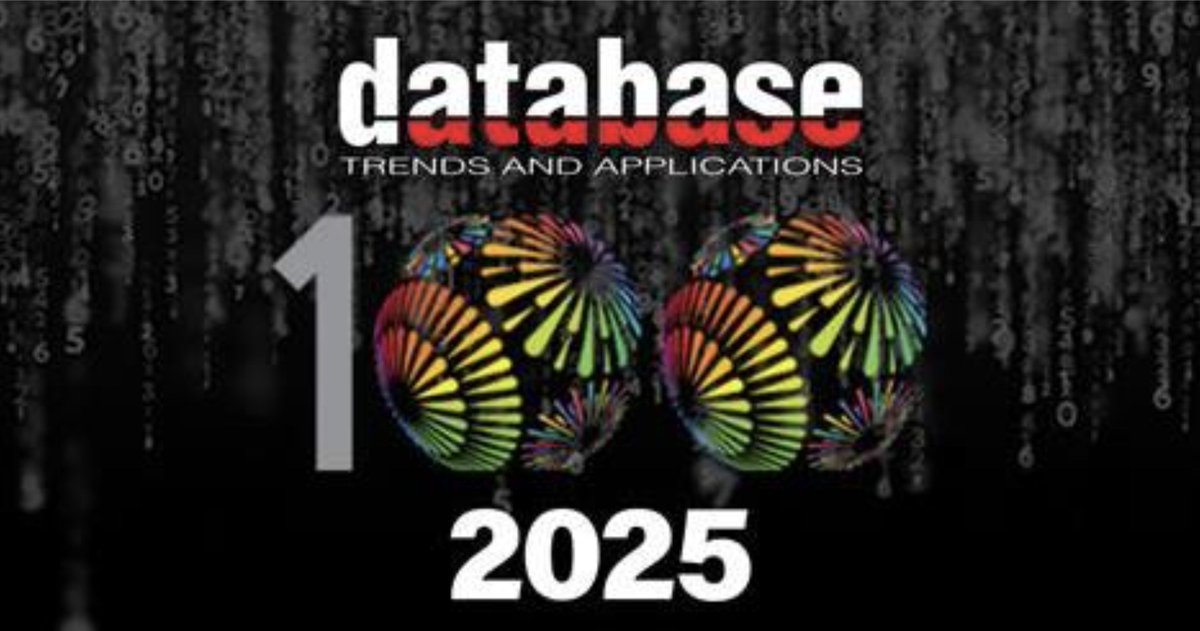 gridgain's tweet image. We are honored to be included in the 2025 DBTA 100: The Companies That Matter Most in Data. This award serves as a testament to GridGain's dedication to providing solutions for an ultra-low latency, data-driven future. 

hubs.la/Q03zBCdN0

#RealTimeData #RealTimeAnalytics