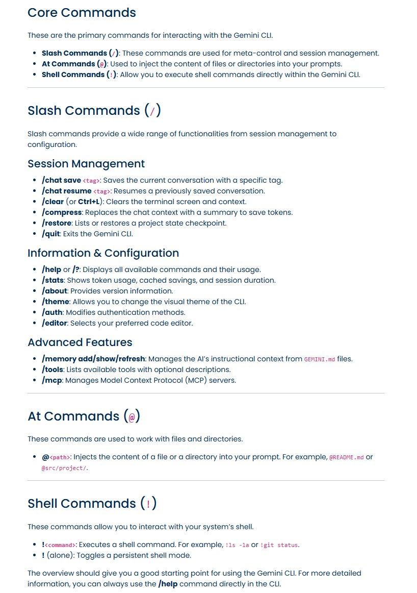 Julien Barbier 🙃❤️🏴☠️ 七転び八起き (@julienbarbier42) on Twitter photo Google Gemini CLI cheat sheet, from the new <a href="/alx_africa/">ALX Africa</a> AI for Devs 2 program <a href="/kalibetre/">Kalkidan Betre</a> and I are working on. forms.gle/yzFyMh1Y81hbcw… Google Gemini CLI cheat sheet, from the new <a href="/alx_africa/">ALX Africa</a> AI for Devs 2 program <a href="/kalibetre/">Kalkidan Betre</a> and I are working on. forms.gle/yzFyMh1Y81hbcw…