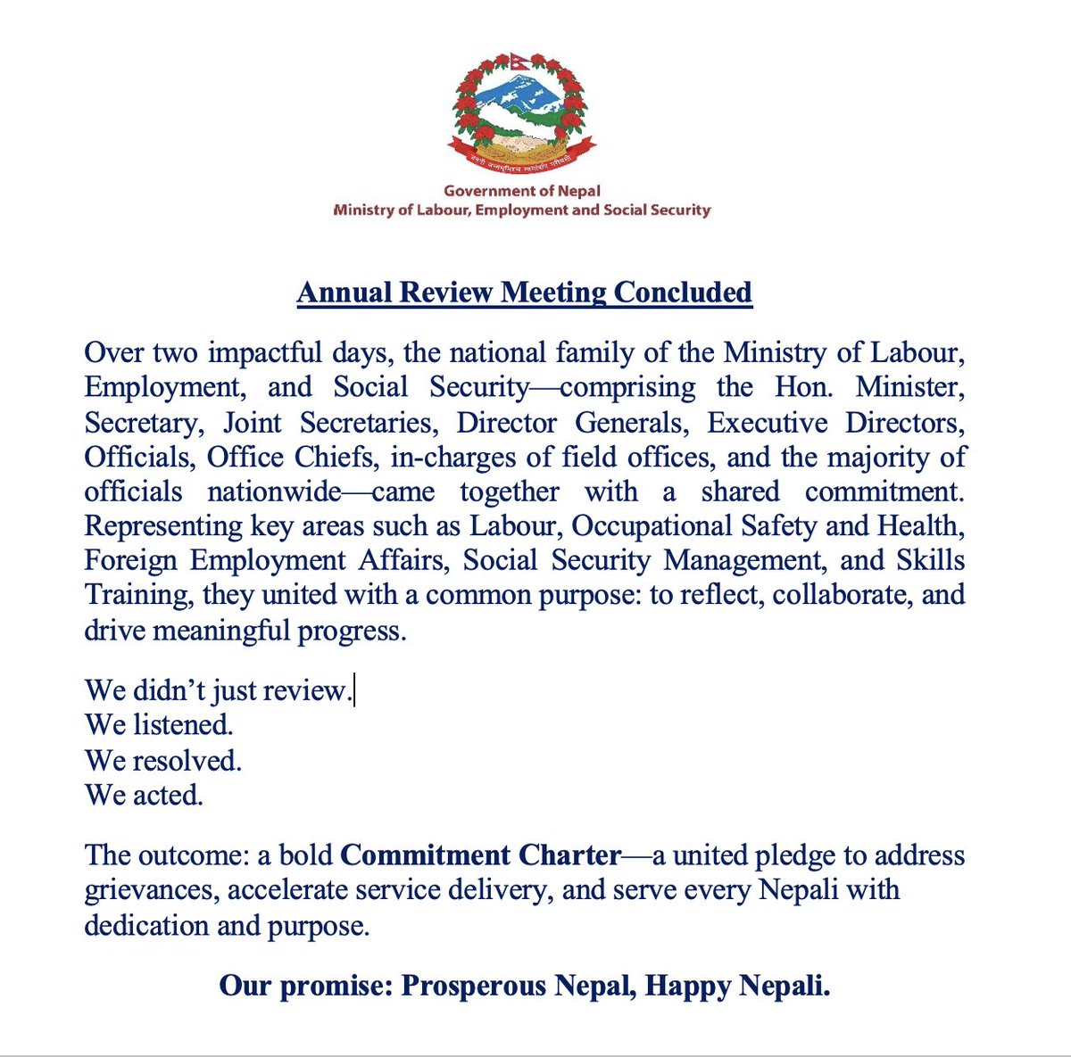 Progress Update: <a href="/kpsharmaoli/">K P Sharma Oli</a> <a href="/PM_nepal_/">PMO Nepal</a> <a href="/MPSSBHANDARI/">Sharat Singh Bhandari - MP</a> <a href="/BishnuRimal/">Bishnu Rimal ~विष्णु रिमाल</a>  <a href="/mofnepal/">MOF Nepal 🇳🇵</a> <a href="/hello_sarkar/">Hello Sarkar, Government of Nepal</a> <a href="/MofaNepal/">MOFA of Nepal 🇳🇵</a>