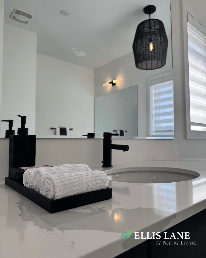 Minimal design. Maximum comfort.

At Ellis Lane, even the everyday feels elevated. Our bathrooms are thoughtfully styled with sleek finishes, modern fixtures, and calming tones—creating a space that feels like your own private retreat.

Register today at poetryliving.com