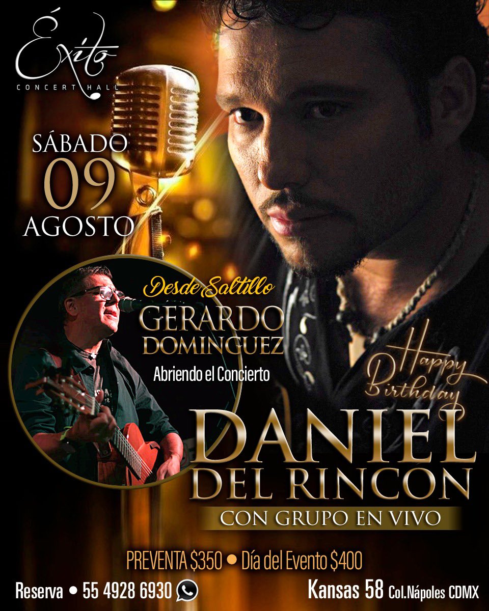 DANIEL DEL RINCON (@danieldelrincon) on Twitter photo 
