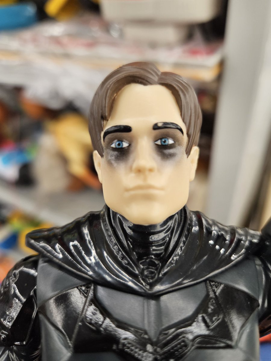 I saw Emo Batman at the thrift store this morning.