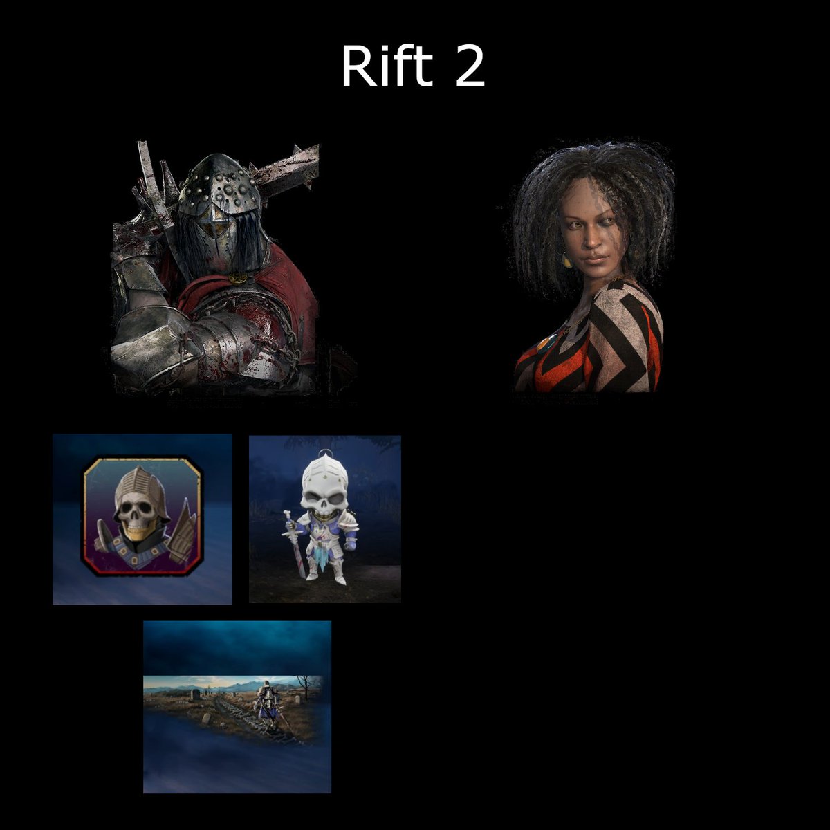 Elodie DESERVES the same treatment as any other focal Character of a Rift/Tome. Especially since it is her first.

A Rift for her has been wanted for YEARS, yet she got nothing unique.

Here's a comparison of the recent Rifts and what their main Characters got vs the current:
