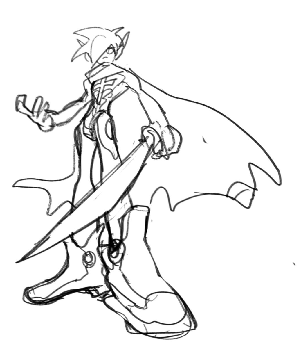 Posing sketch for a comm
High zero vibes lol