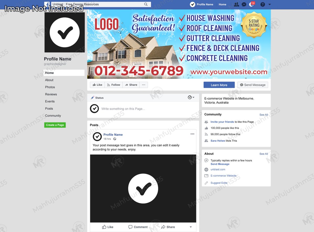 mahfujurrahm535's tweet image. Pressure and Soft Washing Facebook Cover Design
Visit for other designs mahfujurrahm535.com

#Facebookcover #Facebookcoverdesign #pressurewashingFacebookcover #guttercleaning #housewashing #housewashingFacebookcover #roofcleaning #windowcleaning #drivewaycleaning #roofwashing