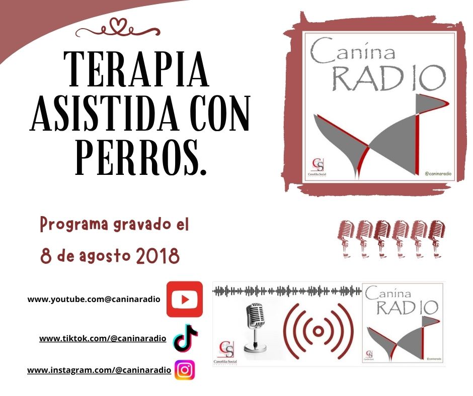 te invitamos a conocer las TERAPIAS ASISTIDAS CON PERROS. 

PROGRAMA DE EDUCACIÓN CANINA 

youtu.be/CSxKTcMg5UA
