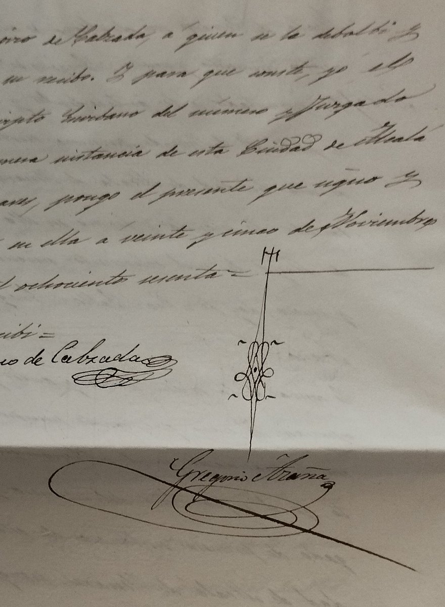 Nuestro #Archivo conserva un fondo documental del siglo XV al XXI 👉 documento de 1860 con la firma del notario Gregorio Azaña fundacionantezana.es 🏛️ #FundaciónAntezana 1483 #AlcaláEnamora #España #Spain