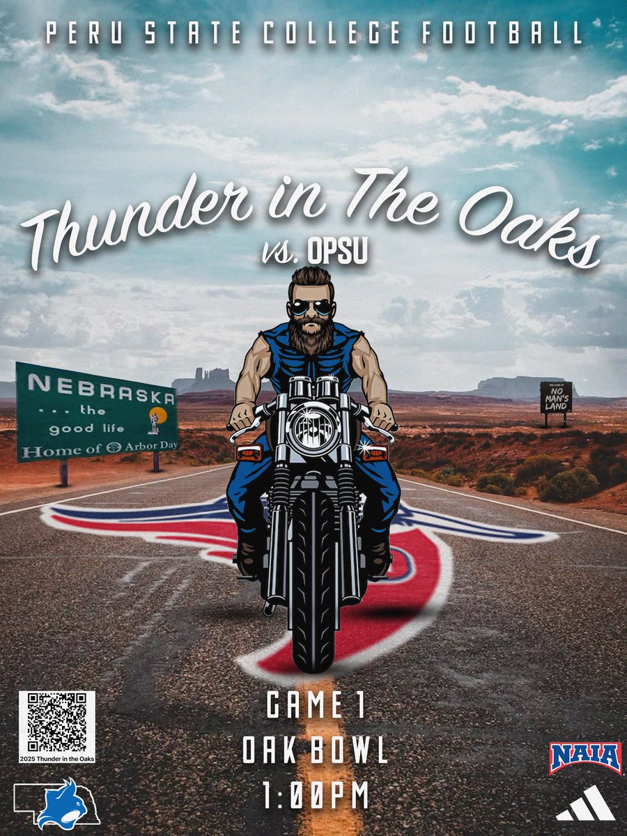 🔥THUNDER IN THE OAKS🔥
College Football is BACK!
THE place to be on August, 30th
LOUDEST game environment in the STATE when the bikes Roar in the
OAK BOWL. Let’s aim for 200+ 
Bikes this year.