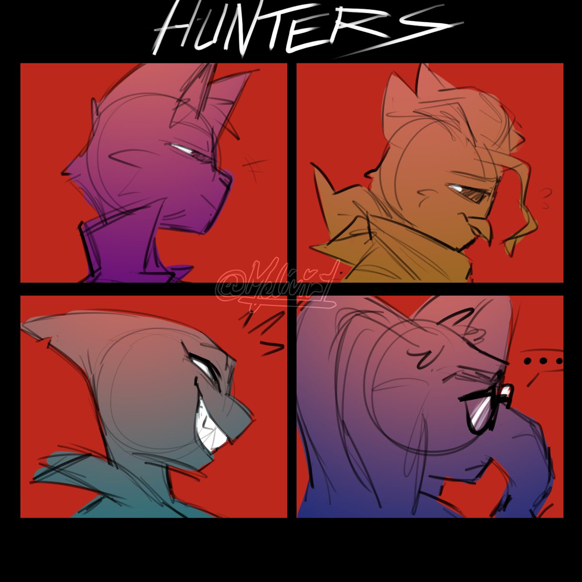 I wont be able to finish this i fear 🥀
[ #BloodSuckersAU #WIP ]