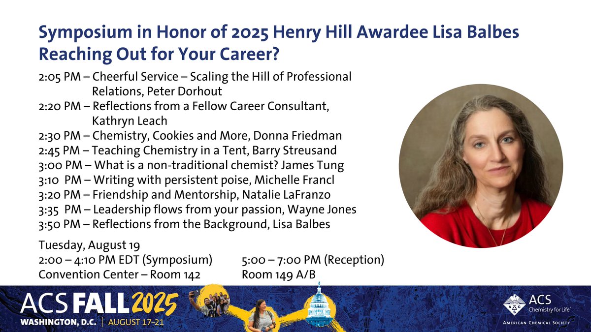 ACS PROF Division tweet media