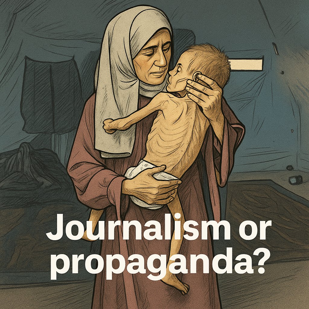 Apparently, the Gaza “famine” is so bad… the media had to use chronically ill children to sell it.
NYT, CNN, Sky, The Guardian - every last one of them ran with it. No context. No fact-checking. No shame.
And when called out? Mostly crickets. 1/2.