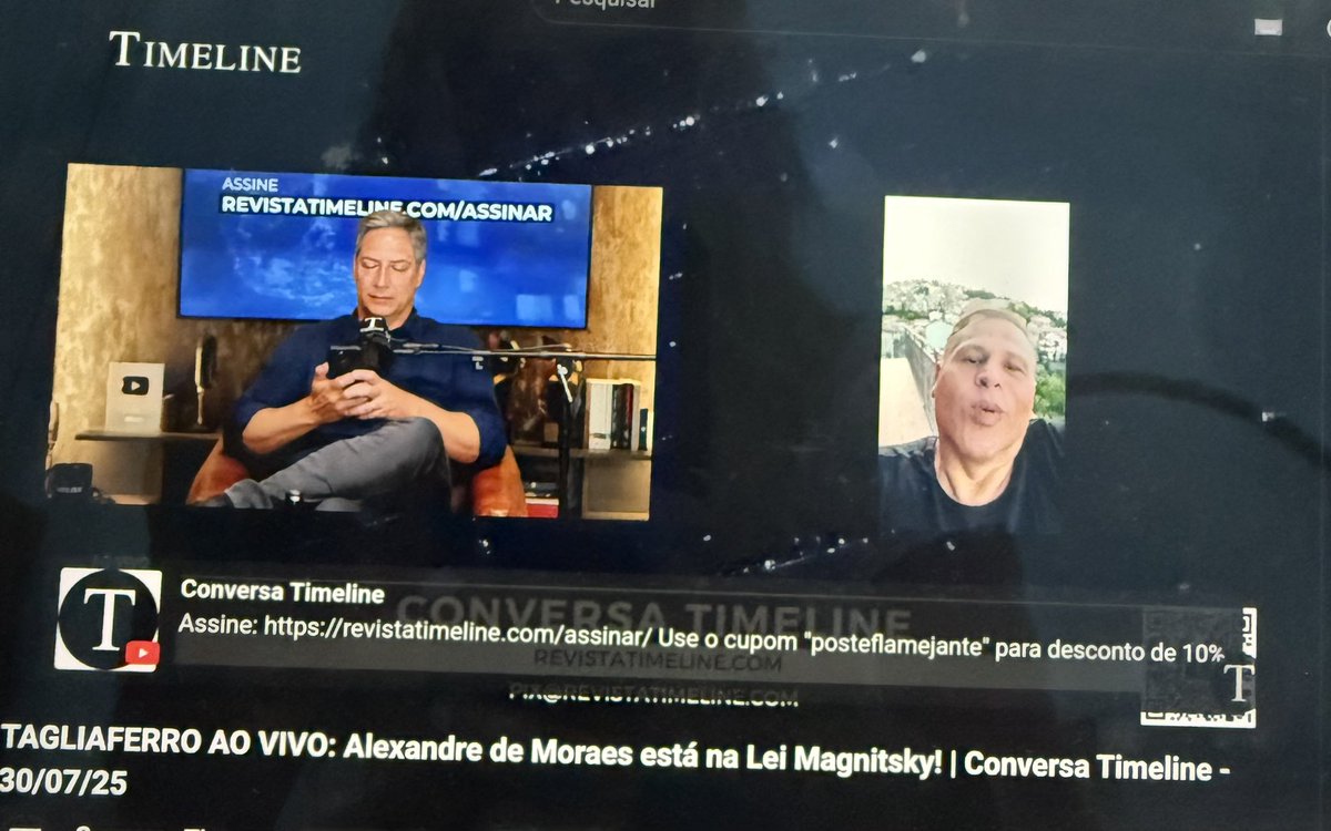 Eduardo Tagliaferro, ex-chefe de gabinete de Alexandre de Moraes, fez uma declaração bombástica ao vivo no programa Revista Timeline: afirmou que entregará todas as provas, incluindo documentos sobre as eleições de 2022.

Segundo ele, são provas incontestáveis que expõem o