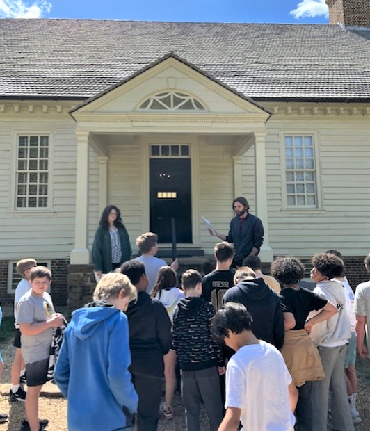 History comes alive for students at Scotchtown — thanks to the generosity of VFW Post 9808!

Through engaging interpreters and hands-on activities, students are stepping into the 18th century while complementing their classroom lessons.

🔗bit.ly/4l47Chk

#HanoverVA