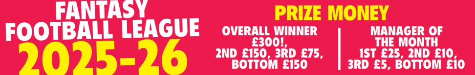 📣 Ready for the Fantasy League 2025/26?

🏆 Choose your teams, play your Jokers &amp; climb the table
💷 Just £5 to enter
🕛 Deadline: Sunday 31 August at midnight

Reckon you know the Football League? Prove it 👇

🔗 theleaguepaper.com/features/fanta…