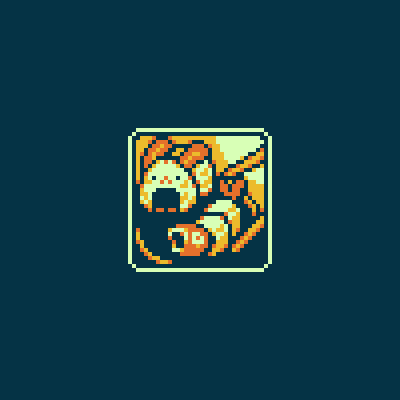 Sofimei_JMJ's tweet photo. Mons pt.9! These are some of my favorites from this challenge for sure

Prompts: sound, hobby, and food 🍙
#pixelart #ドット絵 https://t.co/ef934UC7Ga