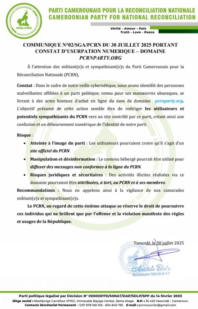 Communiqué du SGA.
#reussirensemble
#ilyadieudedans