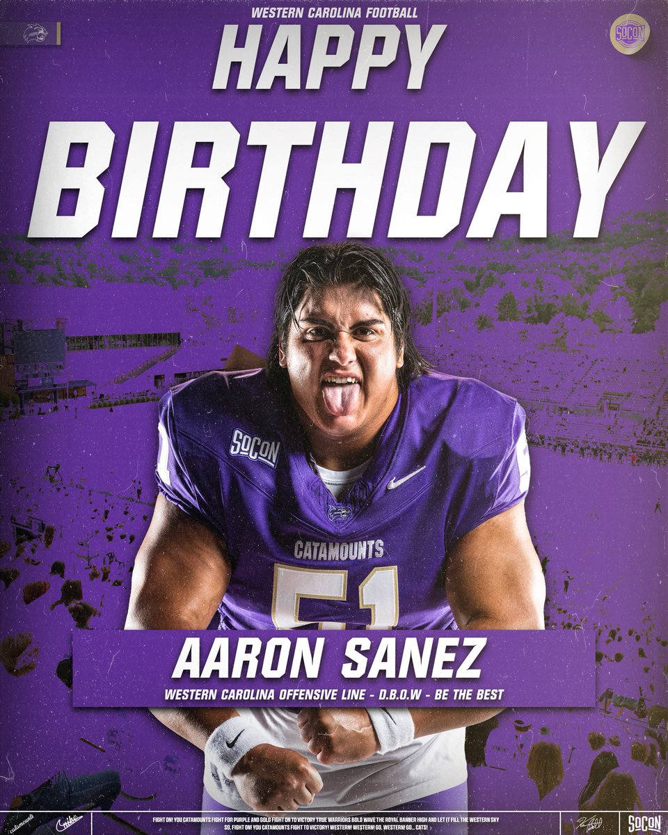 Jeremy King (@coachkingwcu) on Twitter photo Happy birthday <a href="/Aaronsanez13/">Aaron Sanez</a> ‼️ 
#GoCats Happy birthday <a href="/Aaronsanez13/">Aaron Sanez</a> ‼️ 
#GoCats