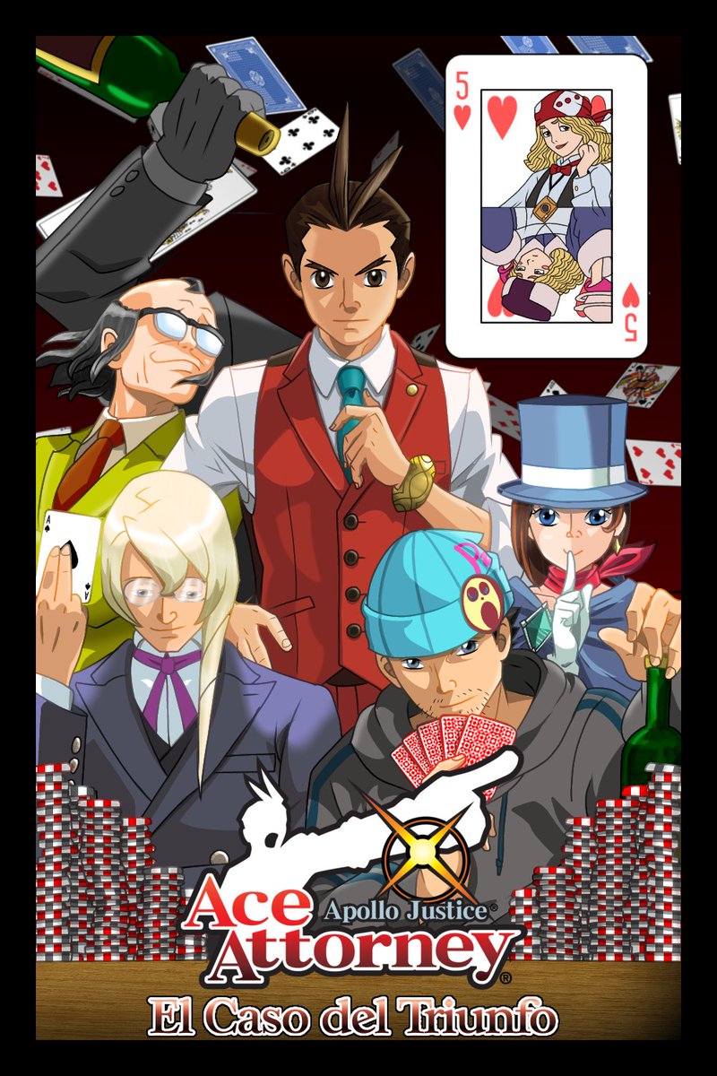 MSoto2004's tweet photo. Después de mucho tiempo esta un nuevo dibujo de la saga #AceAttorney esta vez protagonizado por #ApolloJustice con el siguiente caso: https://t.co/y5vTVFz9qR