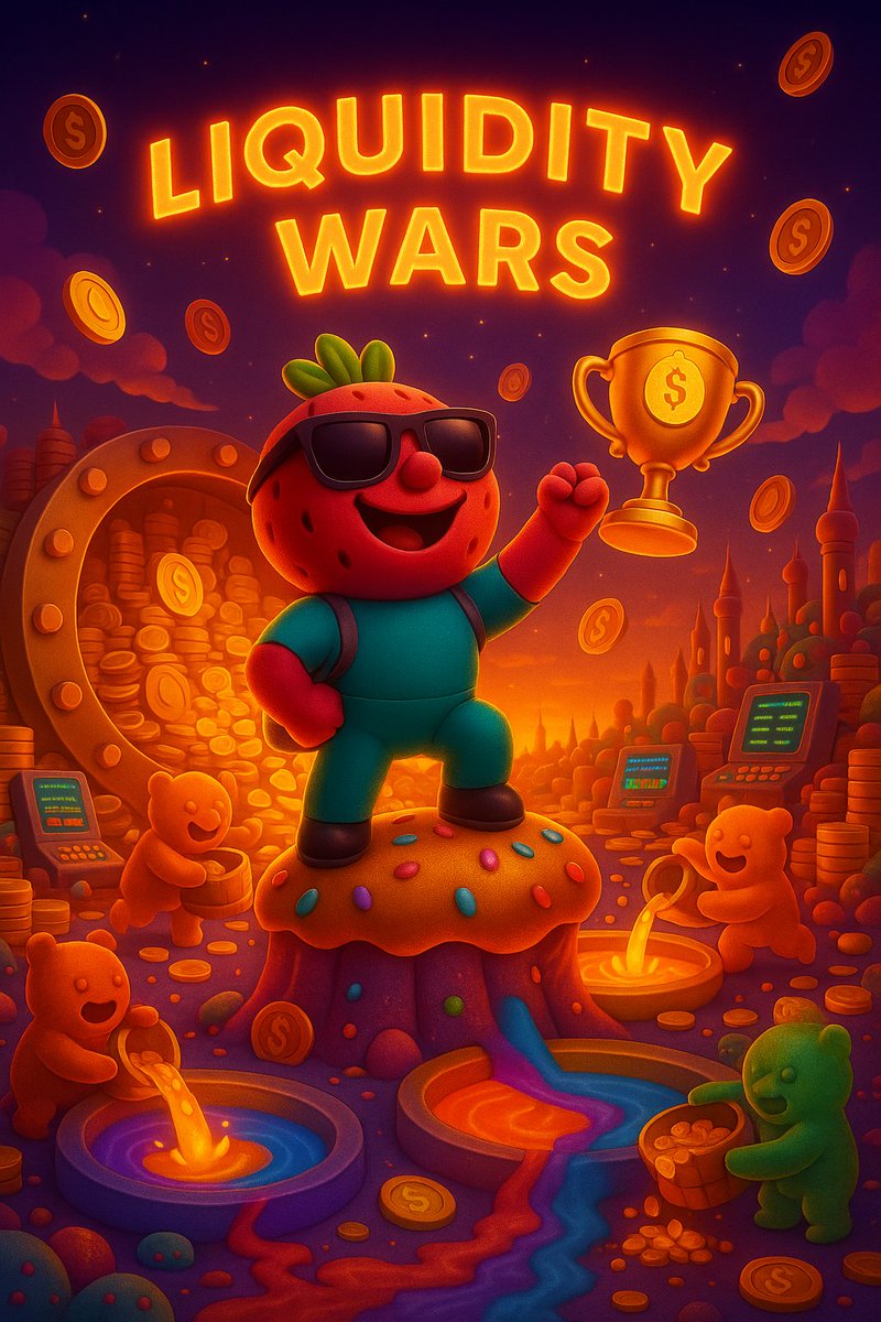 🍬 Splash into the sweet side of DeFi!
💦 Liquidity is flowing, and the CandyVerse is glowing.

Dive in, stir the pool, and claim your share! The project with the most liquidity will win a full month of LP rewards for their project!

Who knew competition could taste this good?🍬