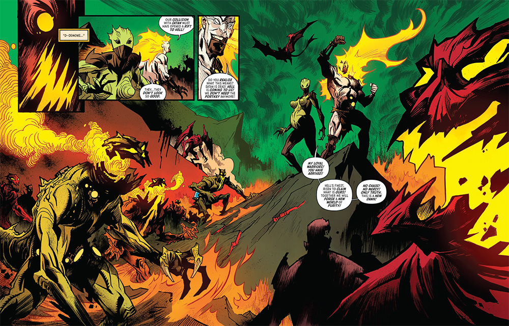 DSTLRY (@dstlry_media) on Twitter photo 🔥WELCOME TO HELL ON EARTH📷The Missionary 3 is here--the climax of demon vs demon action as Bryce and Uvydus confront an unholy invasion. <a href="/DailyDeadNews/">Daily Dead</a> has an exclusive preview (link in comments) of <a href="/RyanStegman/">Ryan "x-men man" $tegman</a> & <a href="/theJasonHoward/">Jason Howard</a>'s infernal masterpiece. 🔥WELCOME TO HELL ON EARTH📷The Missionary 3 is here--the climax of demon vs demon action as Bryce and Uvydus confront an unholy invasion. <a href="/DailyDeadNews/">Daily Dead</a> has an exclusive preview (link in comments) of <a href="/RyanStegman/">Ryan "x-men man" $tegman</a> & <a href="/theJasonHoward/">Jason Howard</a>'s infernal masterpiece.