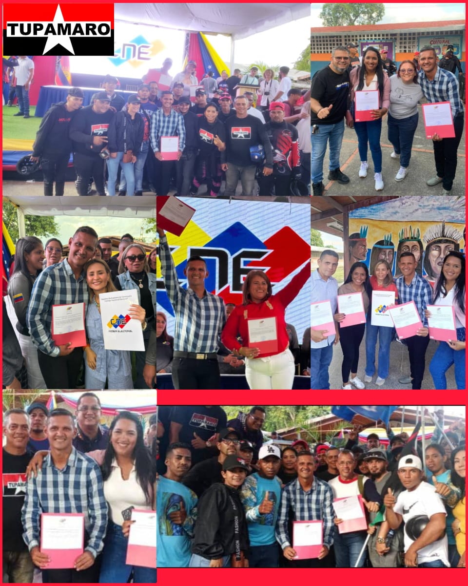 El Mun. Valencia Edo <a href="/CaraboboMrt_2/">Oficial Carabobo Mrt</a> celebra la proclamación oficial de Dina Castillo como Alcaldesa, y de nuestro Camarada Alfredo Thomas como Concejal ante el Consejo Municipal del CNE. Se  reafirma su compromiso inquebrantable en la defensa de la Revolución Bolivariana