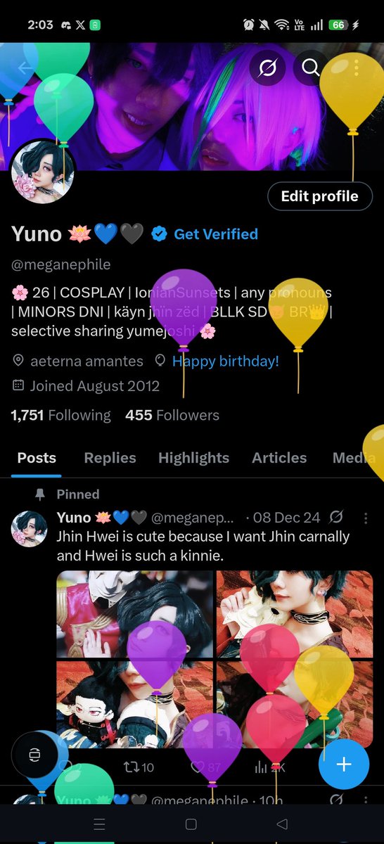 Yuno 🪷💙🖤⚙️ tweet media