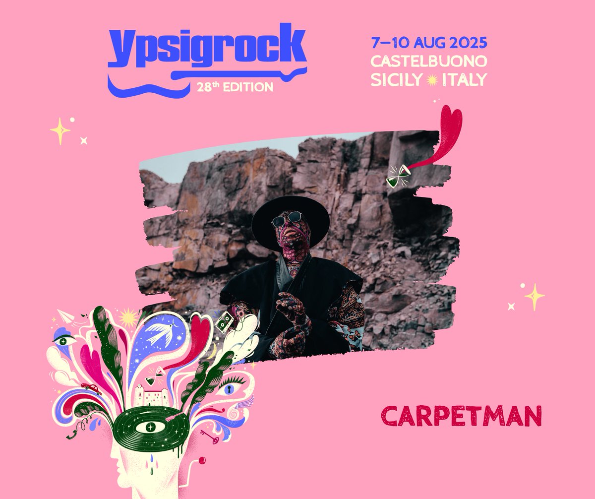 #ypsi25

📆 7 AUG 2025  🌸CARPETMAN

Il futuro è già nostalgia 💖