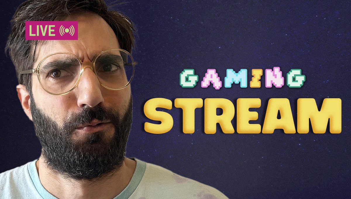 Chill gaming live stream trying out some weird indie games jump in youtube.com/watch?v=a6rRhO…