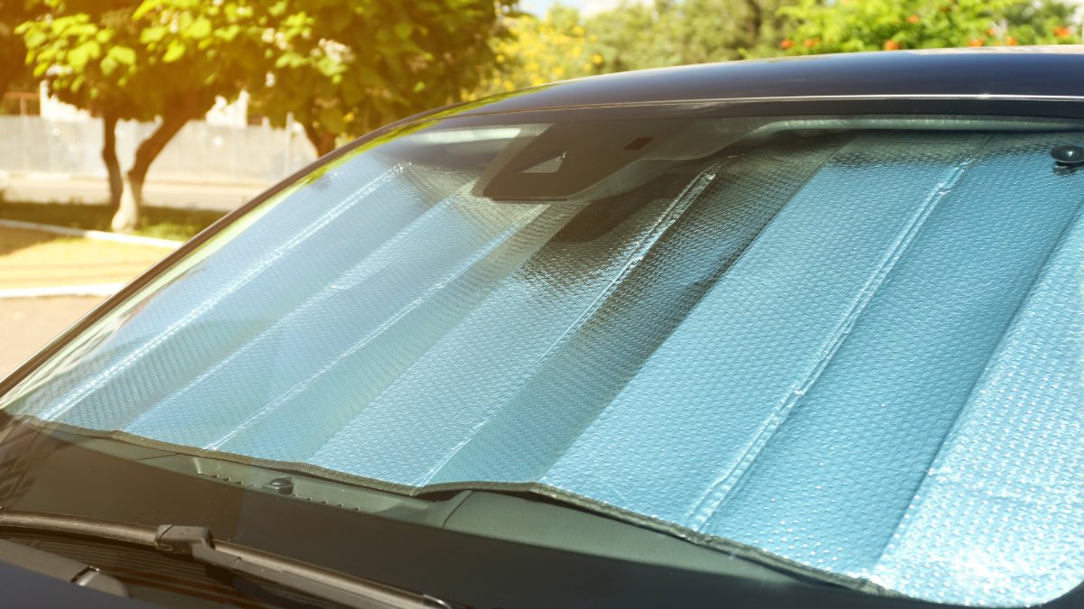 Heat is on! ☀️ Don't let the summer sun damage your car's paint &amp; interior. Park in the shade, use a sunshade, &amp; keep your clear coat protected with regular washes! #SummerHeat #CarCare #UVProtection #DriveSafe