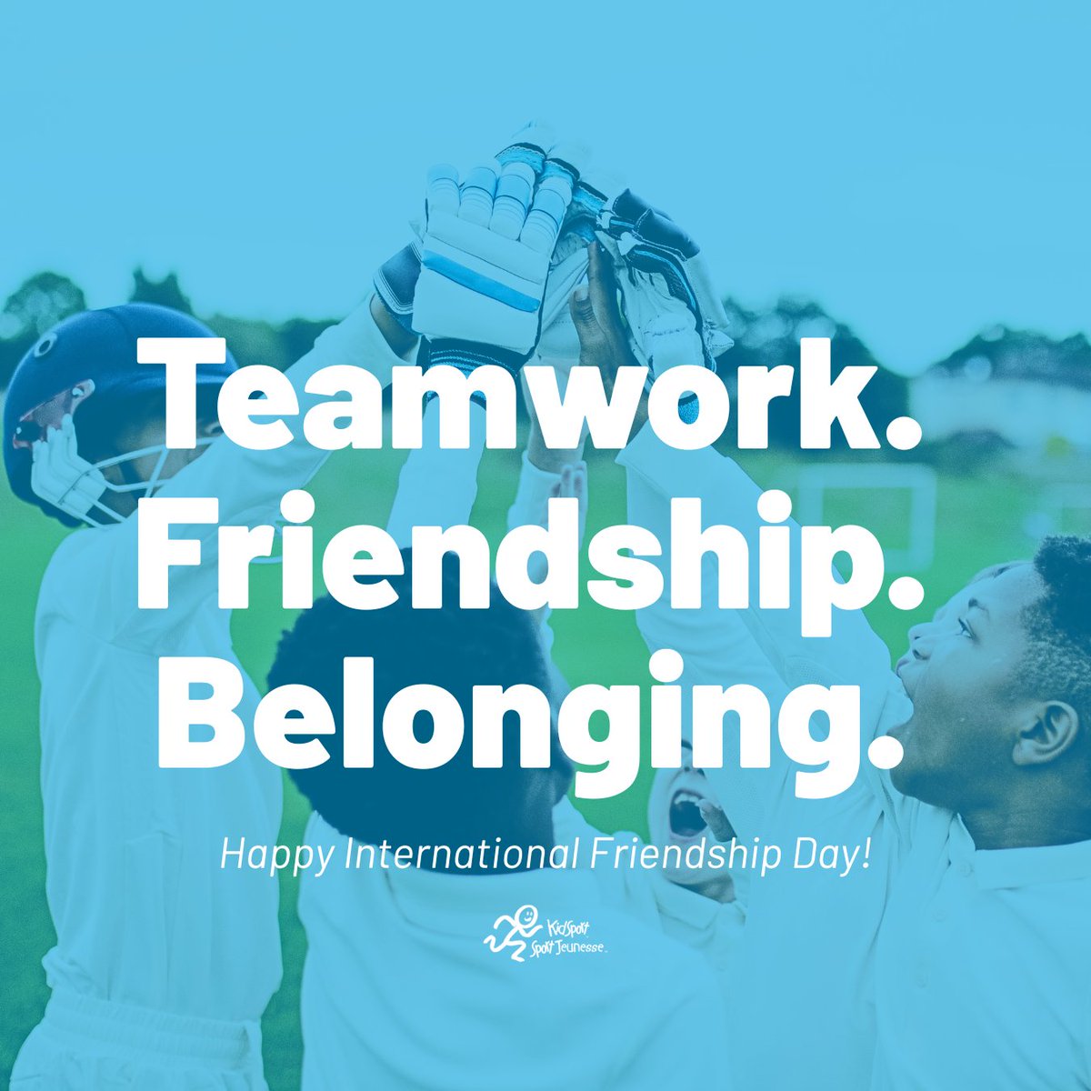 The #1 reason kids play sports? Friendship. 

Whether it’s being part of a team, forming lifelong bonds, or feeling a sense of belonging, sport has the power to shape a child’s life in incredible ways.

#SoALLKidsCanPlay! #InternationalFriendshipDay