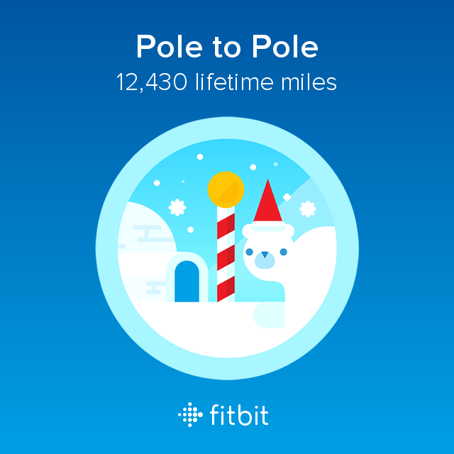 Wow, haven't seen a badge in forever! 

Now can Fitbit give me my challenges back? Google isn't making the product better, unfortunately.