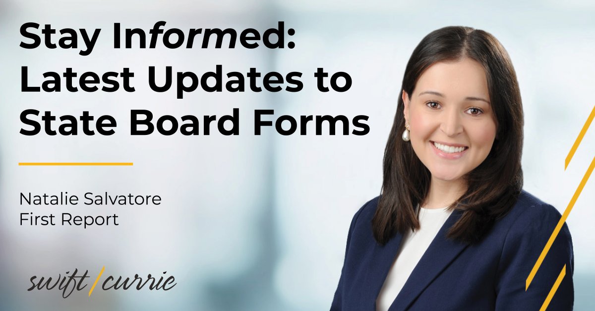 SwiftCurrie's tweet image. Natalie Salvatore breaks down the latest changes to State Board forms effective July 1, 2025, including updates to death benefit reporting, physician designation and medical record requests. 

🔗Read more: scmh.live/2wyfkepd
