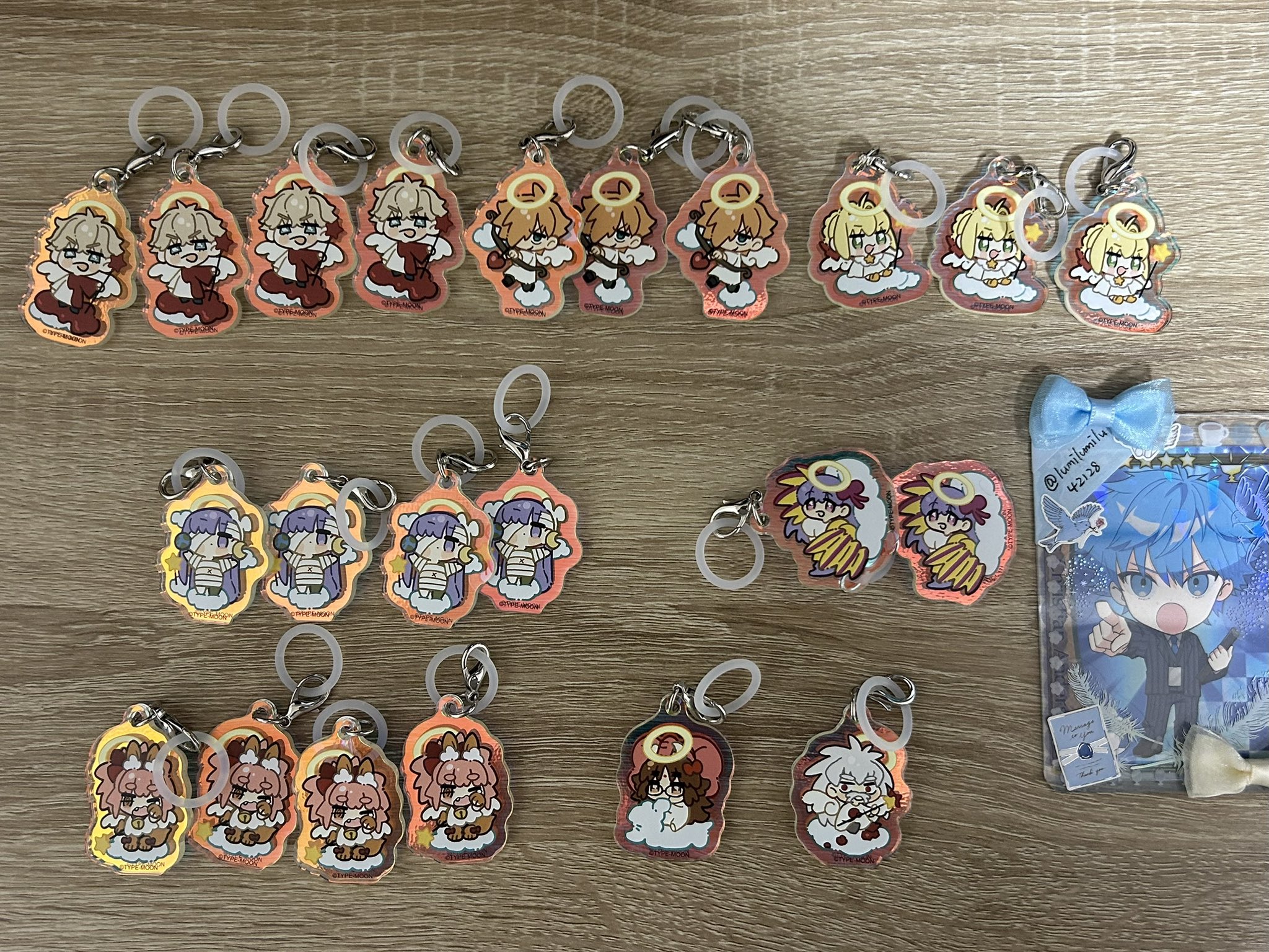 新品★A3！★冬組【御影密】カラコレチャーム★2点セット タカラトミー ポケモン ポケピース うごく♪アクリルチャーム