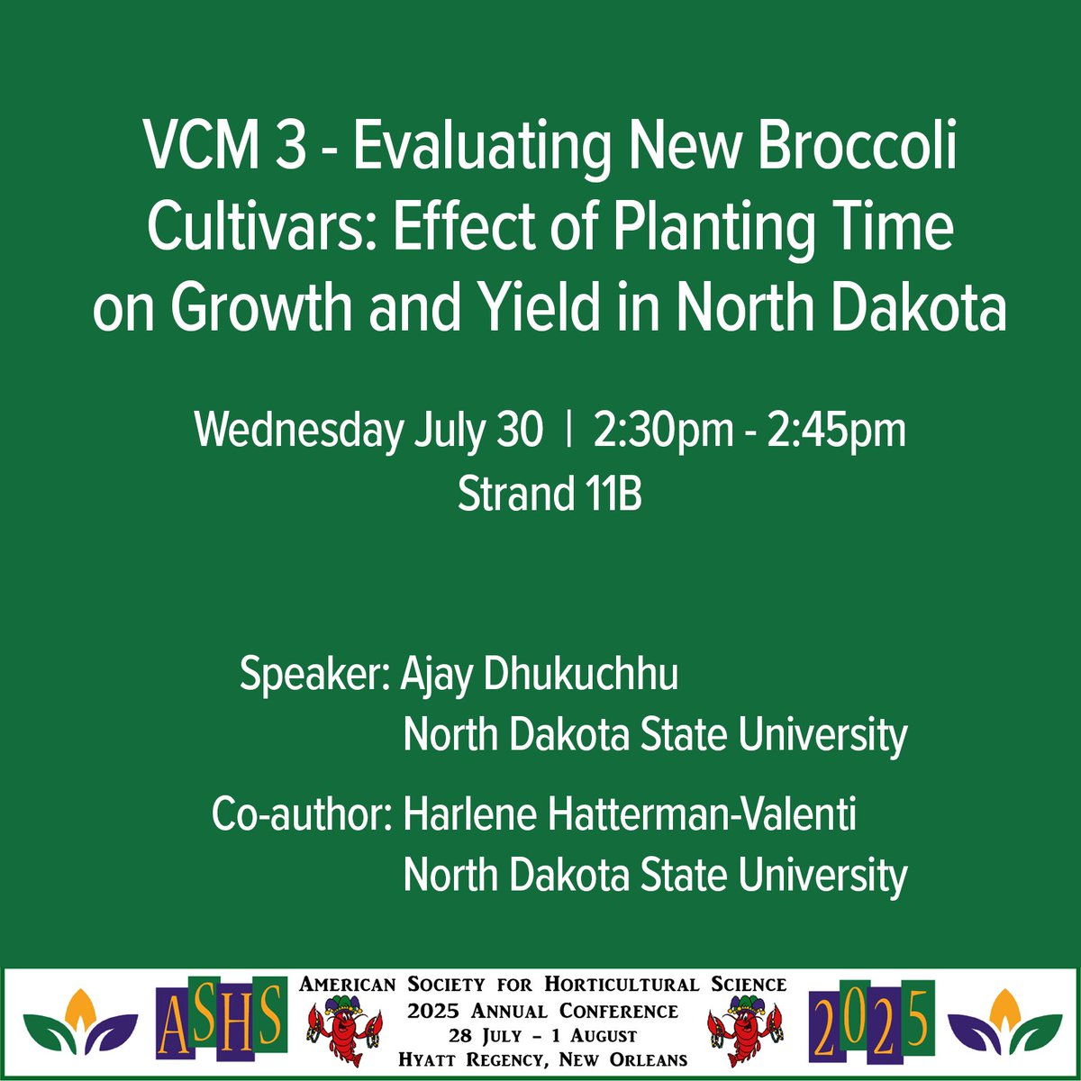 PP Systems @ppsystems.bsky.social (@pp_systems) on Twitter photo 🥦 Early planting = big gains.
At #ASHS2025, learn how timing boosted broccoli yields by up to 35% in North Dakota—and which cultivars came out on top.
#PlantScience #SustainableAgriculture #Innovation #horticulture <a href="/ASHS_Hort/">ASHS</a> <a href="/azaxray/">AjayDhuku</a> <a href="/HarleneHValenti/">Harlene Hatterman-Valenti</a> <a href="/ndsucafsnr/">NDSU CAFSNR</a> <a href="/NDSU/">North Dakota State University</a> 🥦 Early planting = big gains.
At #ASHS2025, learn how timing boosted broccoli yields by up to 35% in North Dakota—and which cultivars came out on top.
#PlantScience #SustainableAgriculture #Innovation #horticulture <a href="/ASHS_Hort/">ASHS</a> <a href="/azaxray/">AjayDhuku</a> <a href="/HarleneHValenti/">Harlene Hatterman-Valenti</a> <a href="/ndsucafsnr/">NDSU CAFSNR</a> <a href="/NDSU/">North Dakota State University</a>