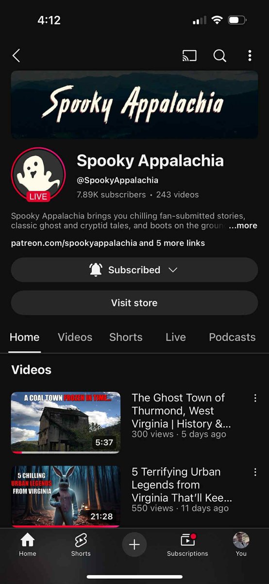 🎉 Almost at 8,000 subs on YouTube! 🎉
Once we hit it, we’re giving away a Loveland Frog light switch cover 🐸🛸
10 runner-ups get Spooky Appalachia stickers! 💀

✅ Screenshot proof you’re subbed
📧 Email it to: SpookyAppalachia@gmail.com

#LovelandFrog #CryptidGiveaway #Frogman