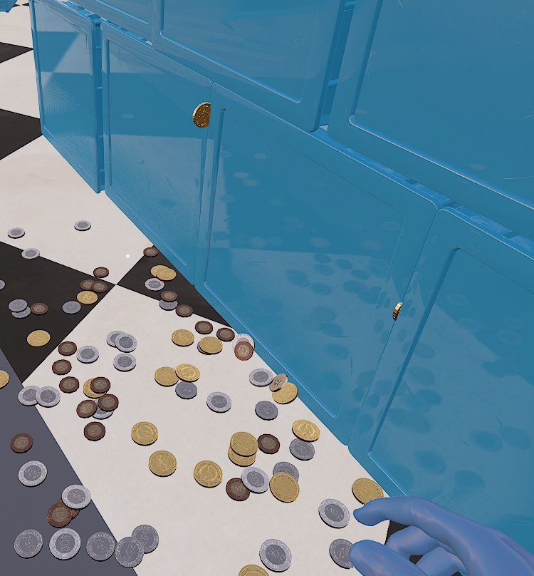 Me: "Sure, coins are fine!"
Also me: recreates the sound design of a casino just by changing clothes