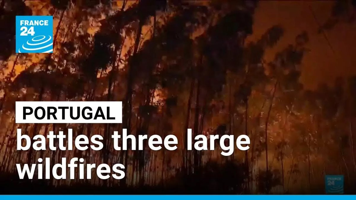 ▶️ Portugal battles three large wildfires f24.my/BLSr.x