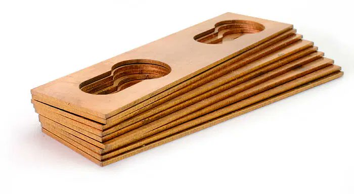 sendcutsend (@sendcutsend) on Twitter photo Copper .063"
Size: 1.4x5.2"
Laser Cutting, Deburring
Price:
100: $8.04/each
10: $9.44/each
1: $14.52/each
Shipped for free in 1-3 days! SendCutSend.com Copper .063"
Size: 1.4x5.2"
Laser Cutting, Deburring
Price:
100: $8.04/each
10: $9.44/each
1: $14.52/each
Shipped for free in 1-3 days! SendCutSend.com